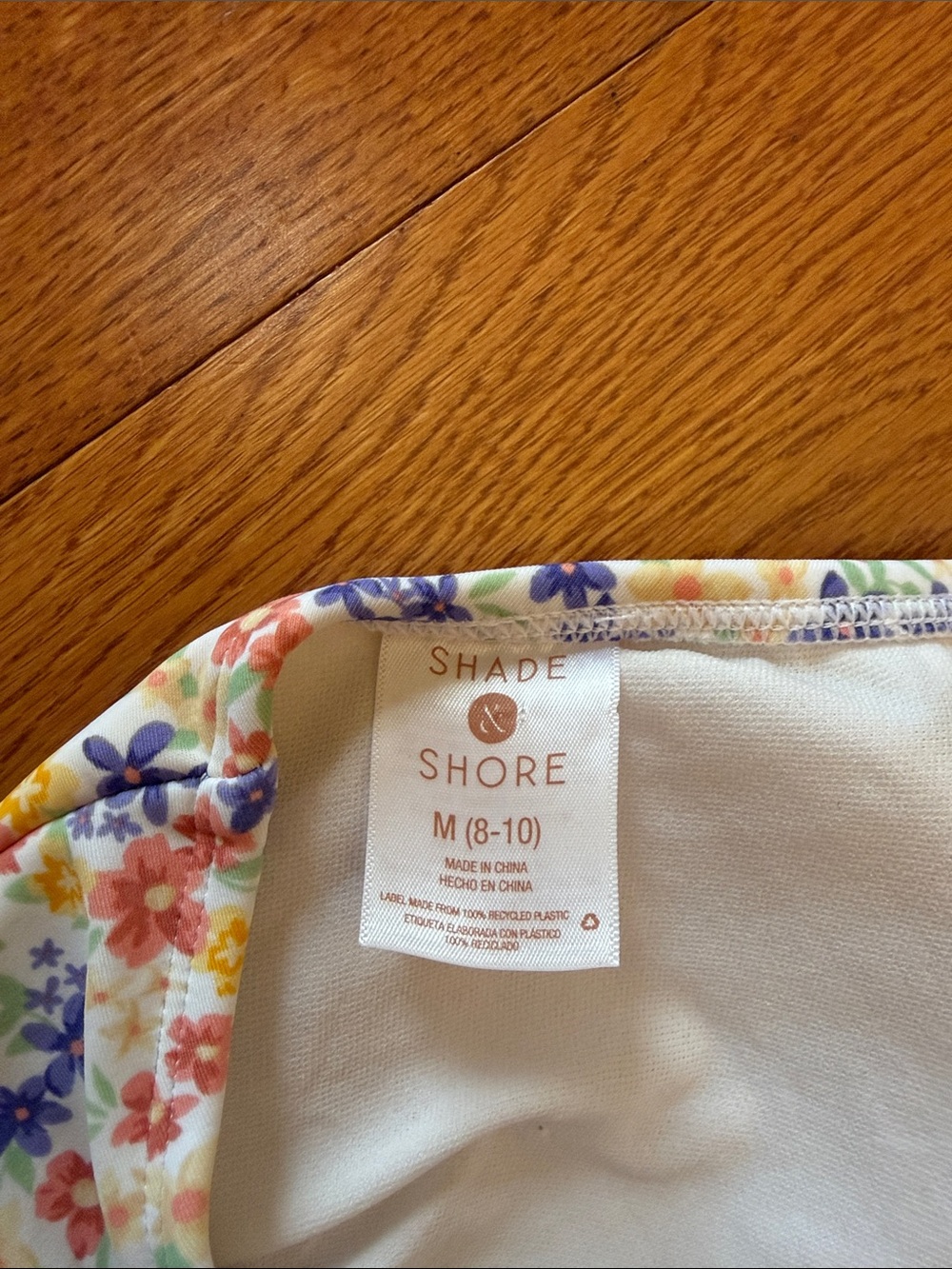 Shade & Shore Floral One-Piece Swimsuit - Picture 4 of 4